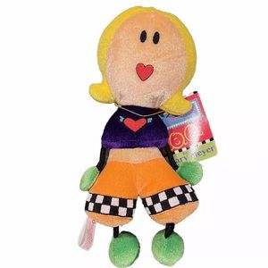 2 Grrrls 9” Mary Meyer Doll Looie Vintage 1999